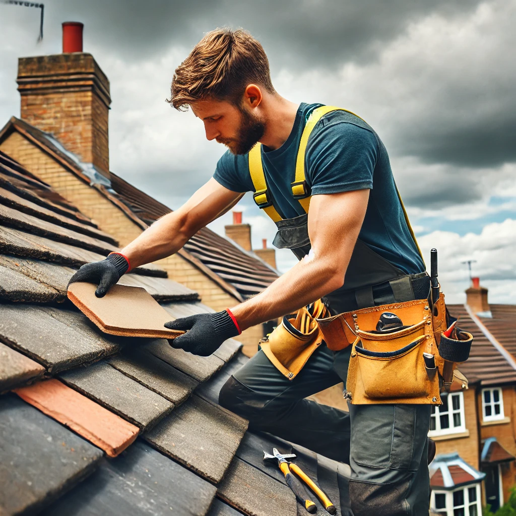 broken roof tiles in appleton