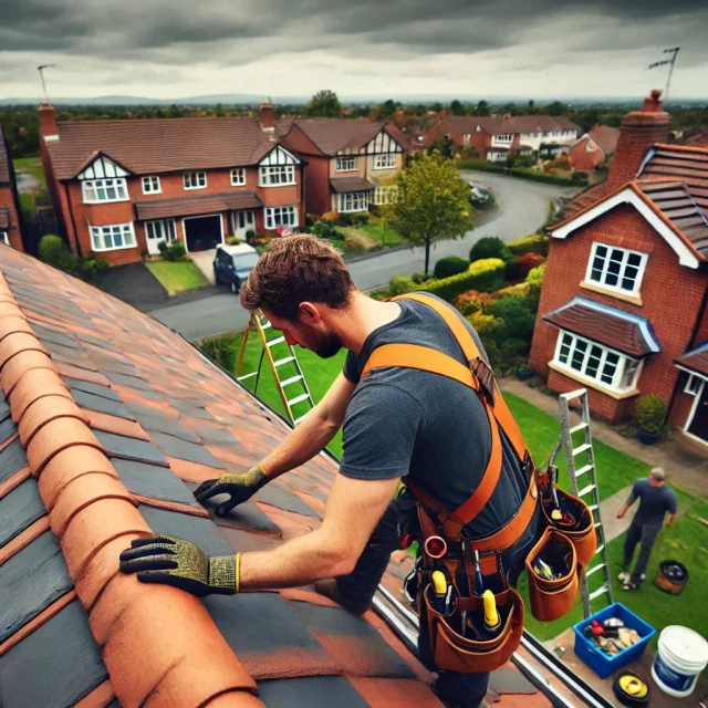 pitched roof repair warrington